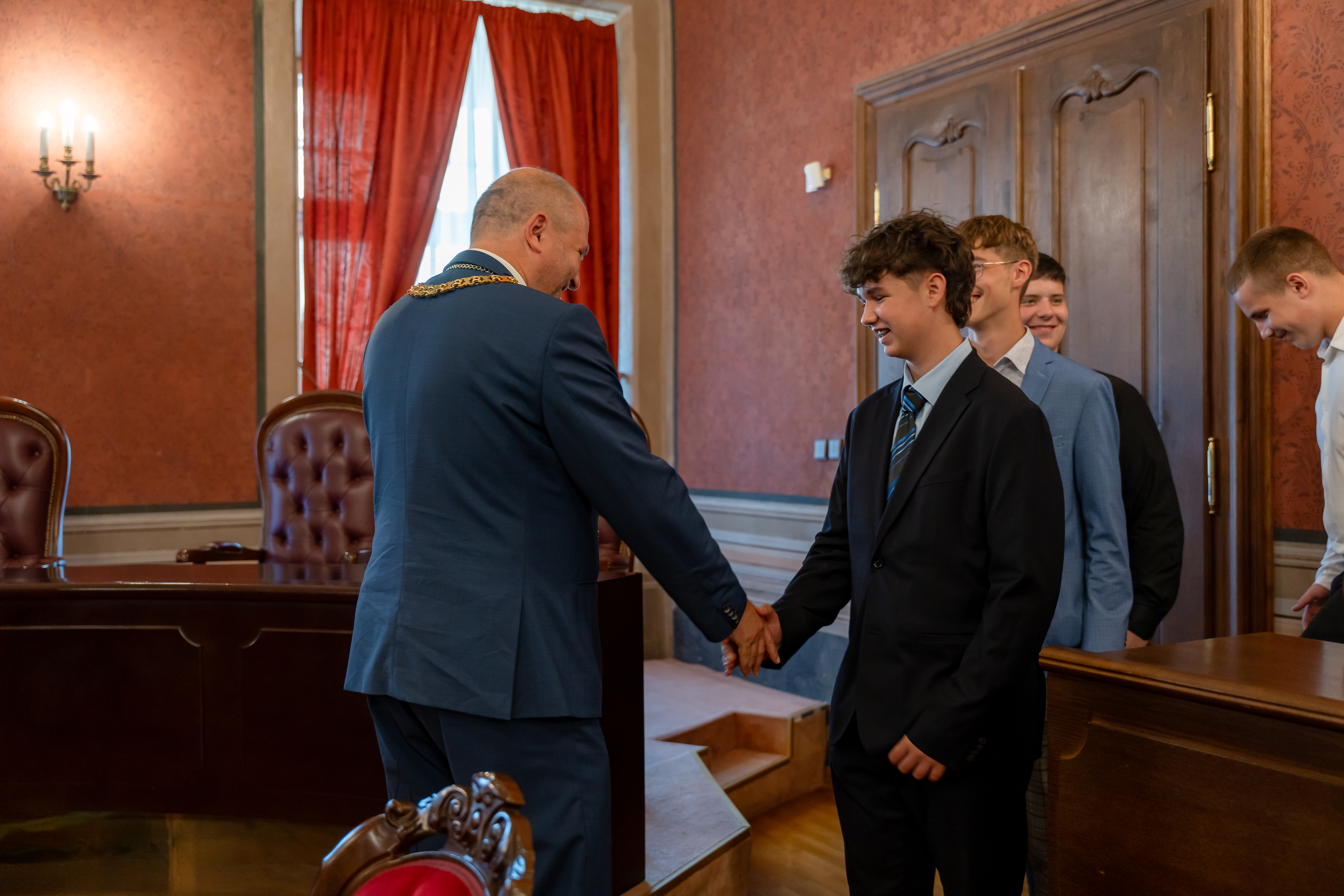 Prijatie studentov v Historickej radnici-22